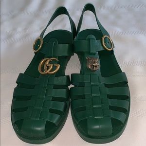 gucci buckle sandals